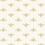 Fototapet Joules Block Print Bee Antique Gold 10mx52 cm