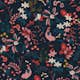 Tapet Joules Fields Edge Floral French Navy