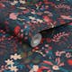 Tapet Joules Fields Edge Floral French Navy