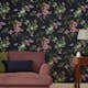 Tapet Joules Wakerly Woodland Floral French Navy