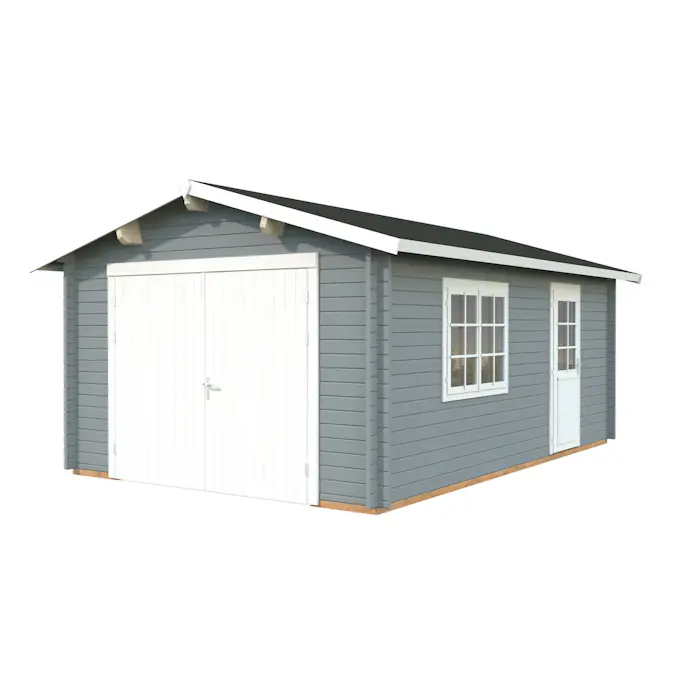 Garage Palmako Roger 19,0 m2 med Dörr