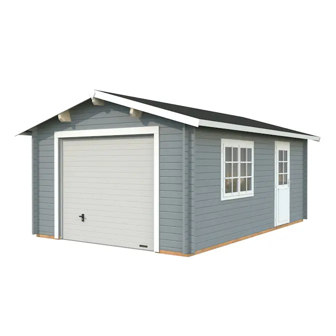 Garage Palmako Roger 19,0 m2 med Takskjutport