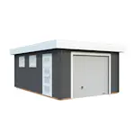 Garage Palmako Rasmus med Garageport 19,8 m2