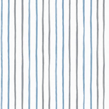 Tapet Laura Ashley Painterly Stripe Blå 119863