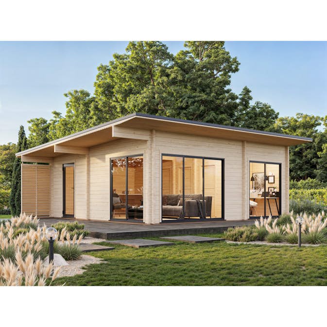 Trädgårdshus Palmako Cecilia 42,8 m² (inv. 39,9 m²)