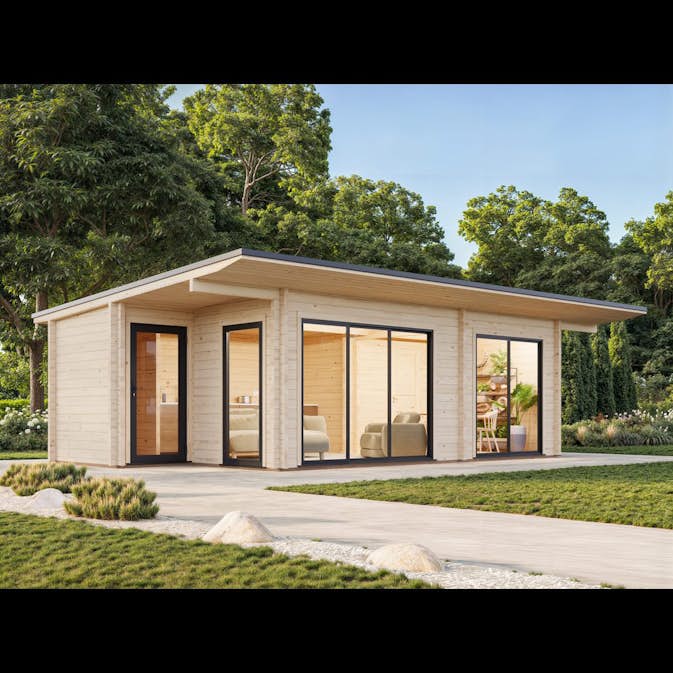 Trädgårdshus Palmako Cecilia 29,7 m² (inv. 27,3 m²)