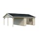 Garage Palmako Roger med Carport 36,5 m2