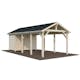 Carport Palmako Robert 23,1 m2 med Förråd