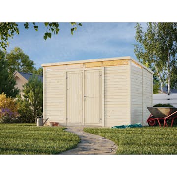 Förråd Palmako Elias 7,5 m² (inv. 7,3 m²)