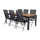 Matgrupp Venture Home Bois Matgrupp Utomhus 200cm med 6 Break Positionsstolar
