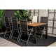 Matgrupp Venture Home Bois Matgrupp Utomhus 200cm med 6 Break Positionsstolar