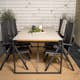 Matgrupp Venture Home Texas Matgrupp Utomhus 200cm med 6 Break Positionsstolar