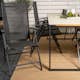 Matgrupp Venture Home Texas Matgrupp Utomhus 200cm med 6 Break Positionsstolar