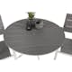 Cafégrupp Venture Home Parma Caféset Rund Ø90 cm med 2 Levels Stolar