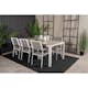 Matgrupp Venture Home Llama Matgrupp Utomhus 205cm med 6 Levels Stapelbara Matstolar