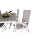 Trädgårdsgrupp Comfort Garden Buitepos Matgrupp Utomhus inkl 6 Positionsstolar