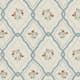 Tapet Laura Ashley Pinford Trellis Pale Seaspray Blå 121066