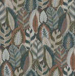 Tapet Sublime Arty Leaves Grn/bl/terra 121126