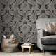 Tapet Sublime Damask Svart 121142