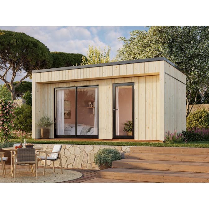 Trädgårdshus Palmako Johanna 19 m² (inv. 16,6 m² )