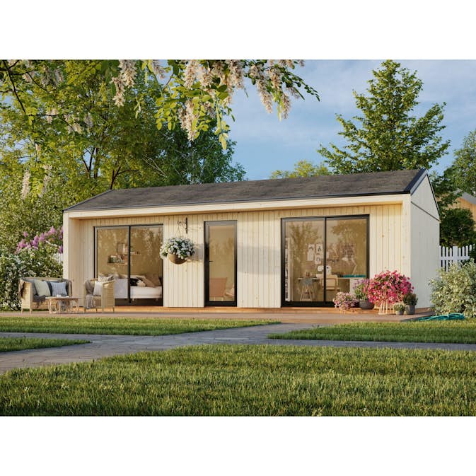 Trädgårdshus Palmako Rebekka 40,4 m² (inv. 31,8 m² )