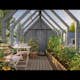 Växthus Palmako Emilia 13,1 m² (inv. 8,2+4,0 m²)