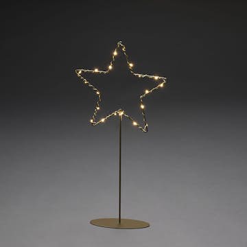 Adventsstjärna Gnosjö Konstsmide 20L LED Metall