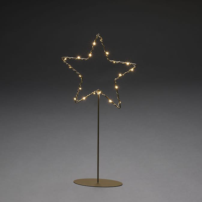 Adventsstjärna Gnosjö Konstsmide 20L LED Metall