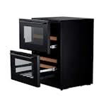 Vinkyl mQuvée 60DD Fullglass Black - WCDD60FGB