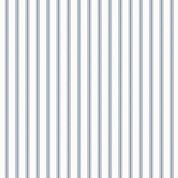 Tapet Laura Ashley Farnworth Stripe Smoke Blå 122752