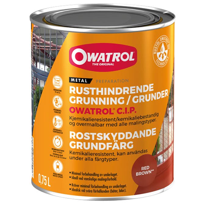 Rostskydd Owatrol Cip 0,75 L
