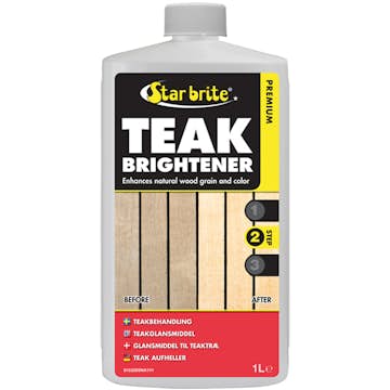Teakbehandling Star Brite Premium Teak Brightener 1 L