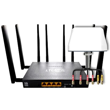 Router LTC Mobil 5G med Antenn