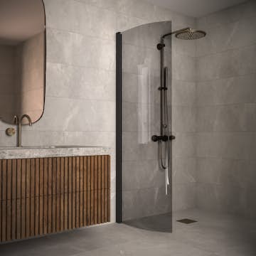 Duschdörr Hietakari Classic 122 Rund