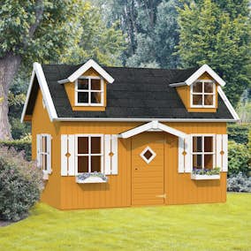 Lekstuga Palmako Marie 5,5 m² Trästuga med Loft