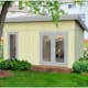 Friggebod Palmako Simone 14,9 m² Stuga med Pulpettak