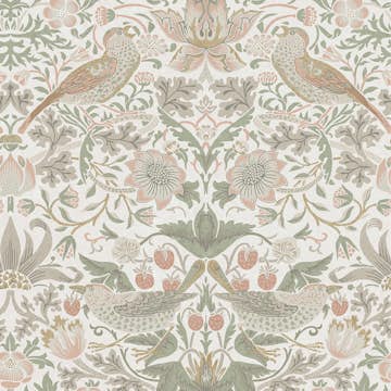 Tapet William Morris At Home Strawberry Thief 124233