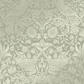 Tapet William Morris At Home Strawberry Thief Fibrous 124237