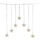 Gardinslinga Gnosjö Konstsmide med stjärnor 35L