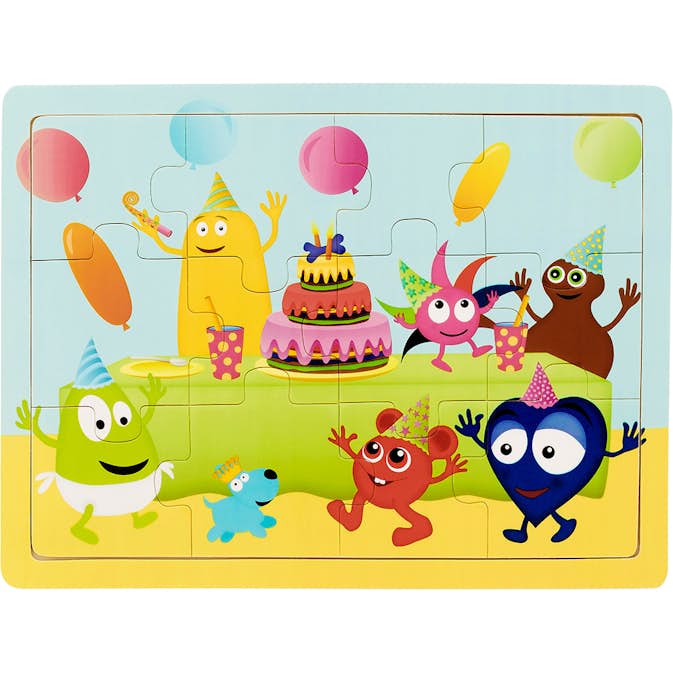 Pussel Teddykompaniet Babblarna På Kalas 12 Bitar