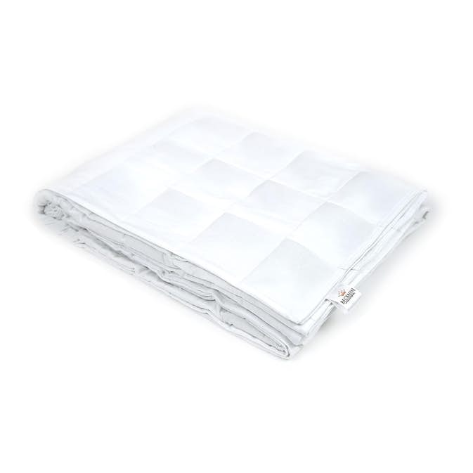 Tyngdtäcke Beckasin King Size Bomull 220x240 cm Vit