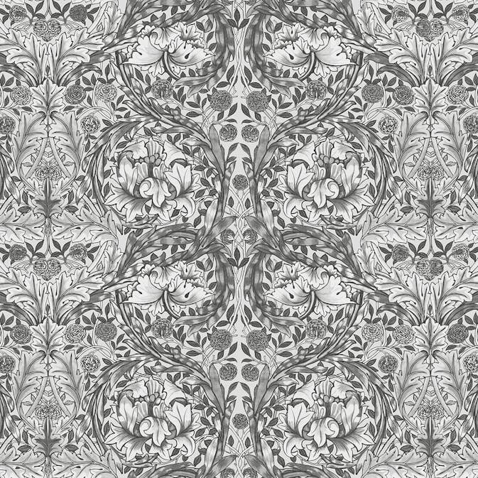 Fototapet William Morris At Home African Marigold Grey