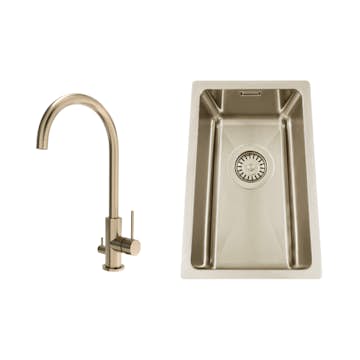 Diskho Nordic Tech Titan 230 X med Köksblandare Steel Equip D