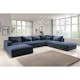 U-modulsoffa Bloomington Dubai med Divan Sammet