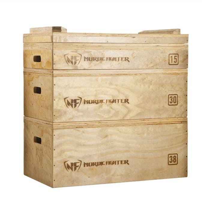 Träningsbänk Nordic Fighter Wooden Jerk Blocks