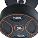 Hantlar Thor Fitness Svart PU-gummi