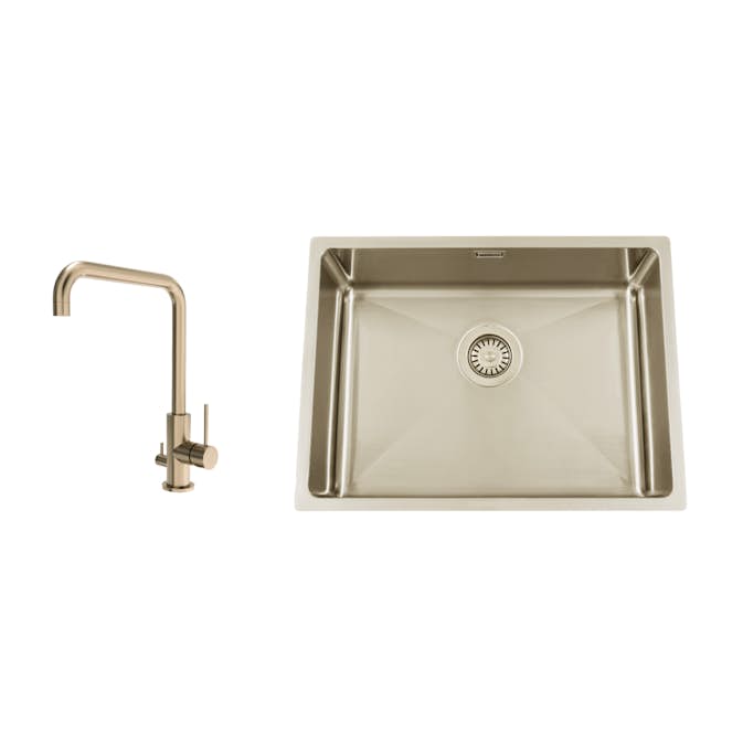 Diskho Nordic Tech Titan 530 X med Köksblandare Steel Mood D