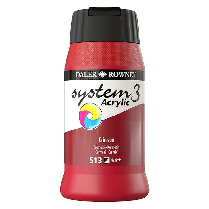 Akrylfärg ABA Skol System 3 Acrylic 500 ml