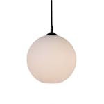 Taklampa Belid Capo Pendel Opal Glas
