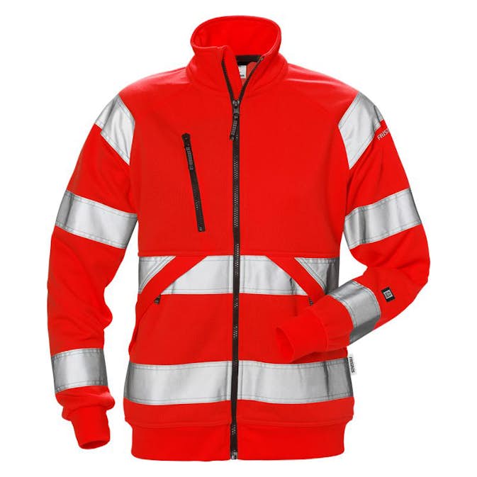 Sweatshirtjacka Fristads Varsel 7427 SHV Klass 3 Dam